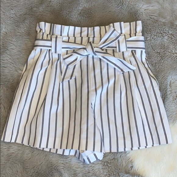 ZARA Paperbag Shorts - Picture 3 of 5